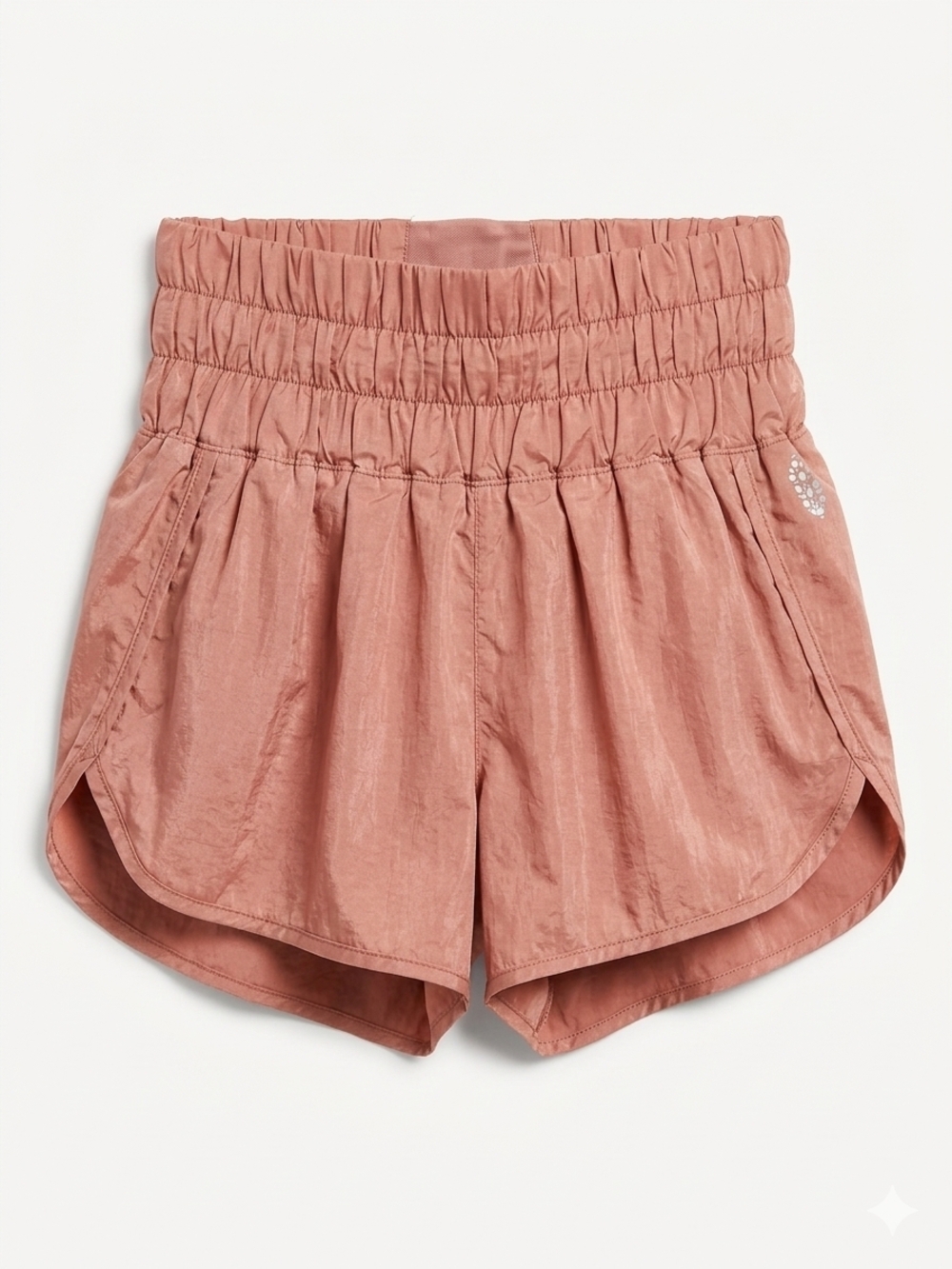 FP Movement Way Home High Waisted Running Shorts Sz Medium